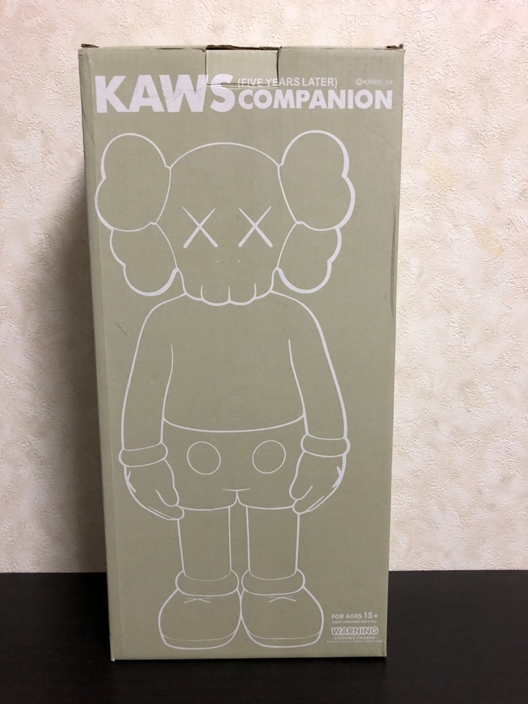  原文:激レア 正規品 KAWS COMPANION FIVE YEARS LATER 希少品 元箱あり デッドストック 未使用 メディコムトイ 2007