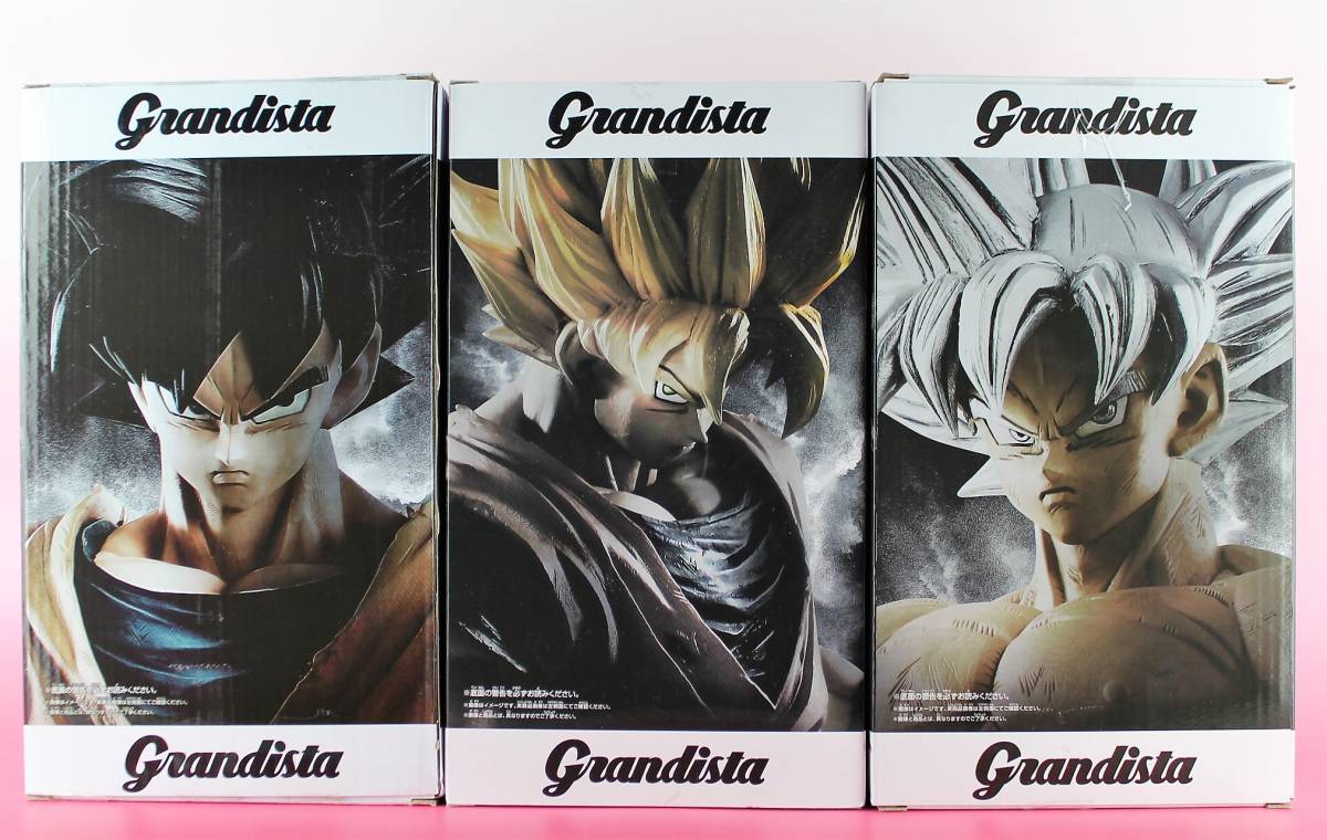 <提示決定價格>【未開封】Banprest Grandista Grandis sta  - 士兵的決議 -  3種兒子悟空/超級賽亞人自私自私    原文:〈即決価格〉【未開封】バンプレスト Grandista グランディスタ - Resolution of Soldiers - 孫悟空 ３種 / スーパーサイヤ人 身勝手の極意