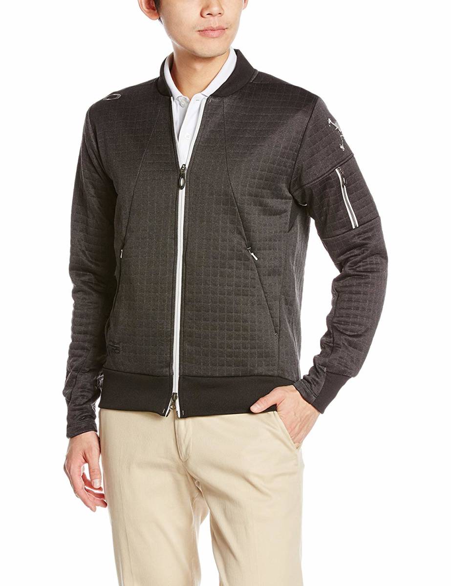 (オークリー)OAKLEY スカル Technical フリースブルゾン 461475JP (BLACK/HEATHER)M