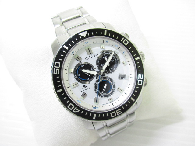 1809KT054 CITIZEN シチズン Eco-Drive エコドライブ クロノグラフ E610-S062977 メンズ腕時計