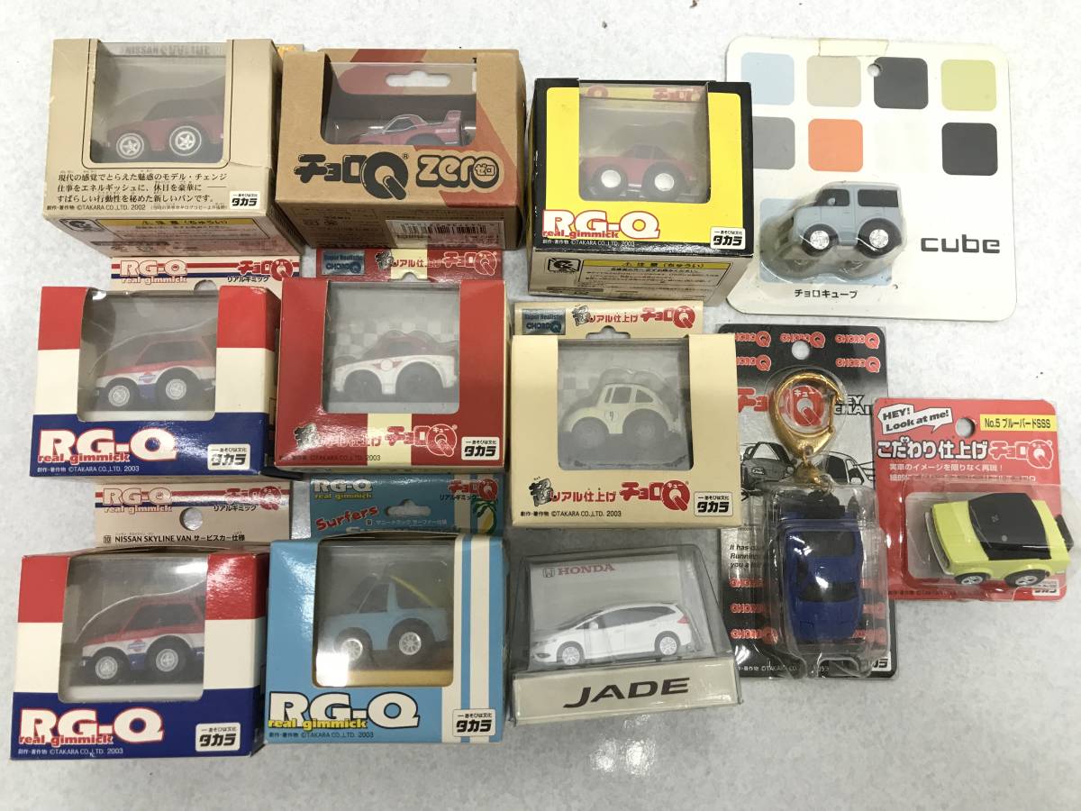 0711048E★[垃圾]紹羅Q 166單位大量設定（紹羅Qzero / NSX /總線/卡車/超逼真精加工/ RG-Q /工作車/未打開/）    原文:0711048E★【ジャンク】チョロQ 166台 大量セット（チョロQzero/nsx/バス/トラック/超リアル仕上げ/rg-q/はたらくくるま/未開封/）