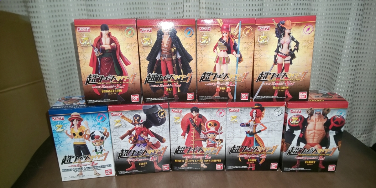     原文:ワンピース フィギュアーツ ゼット アイン チョッパー ワンピーススタイリング 麦わらの一味 9個 グラメン シキ テゾーロ ルフィ 送料無料