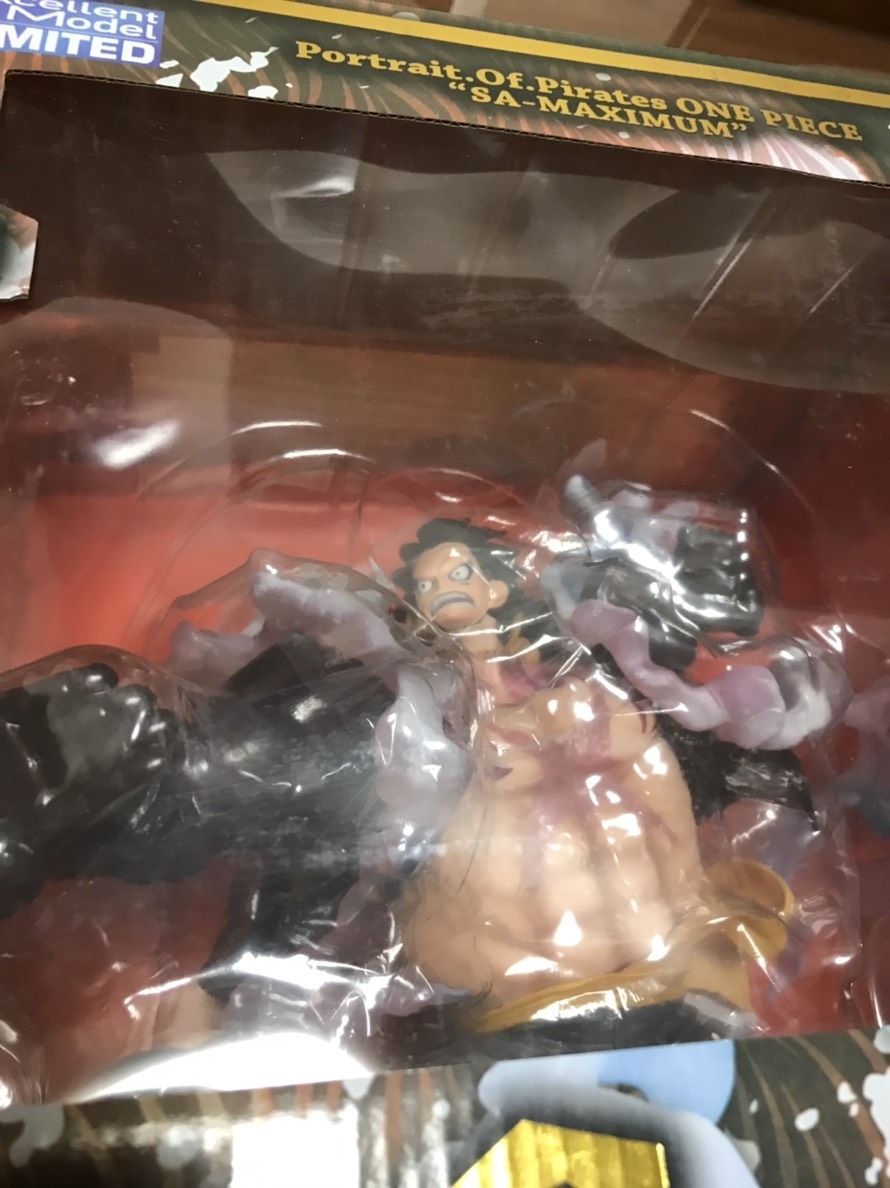 新文章One P.O.P SA - MAXIMUM“Bouncy man”Gear 4 Monkey·D·Luffy Figure 原文:新品 ワンピース P.O.P SA-MAXIMUM「弾む男」ギア4 モンキー・D・ルフィ フィギュア