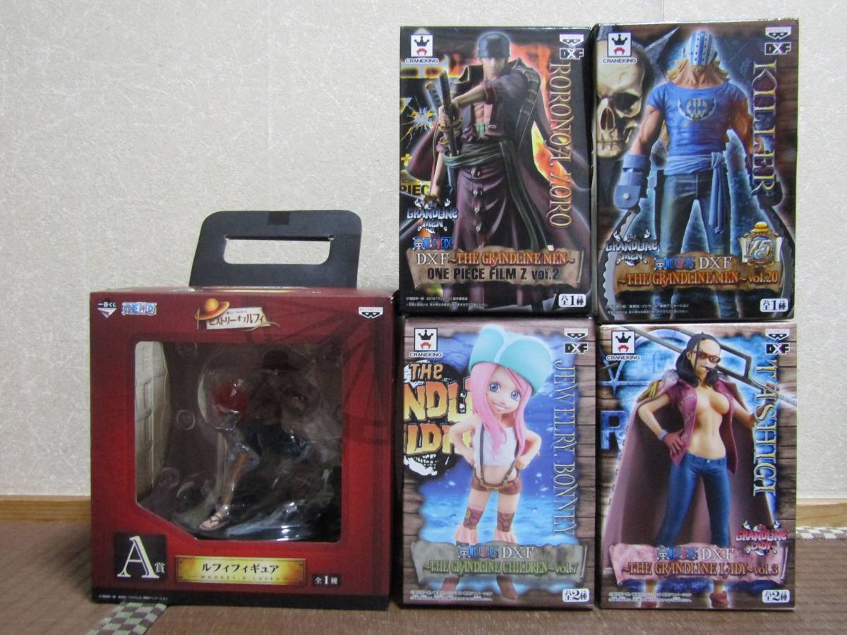 原文:ワンピース フィギュア 10体 A賞 ルフィ トラファルガー ロー キラー キッド ゾロ 他