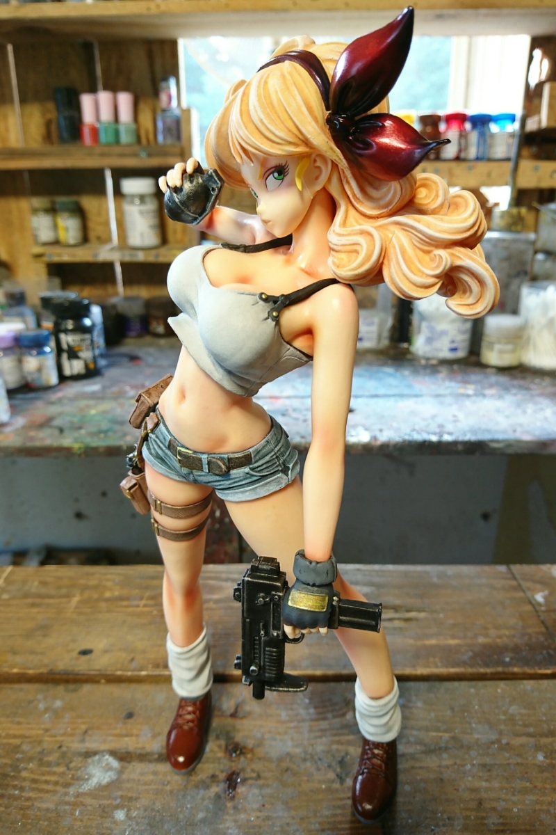 午餐重拍/龍珠/ GLLITER&GLAMOURS / PVC圖/定製油漆/ DRAGONBALL 原文:ランチ リペイント/ドラゴンボール/GLLITER&GLAMOURS/フィギュア/カスタムペイント/DRAGONBALL