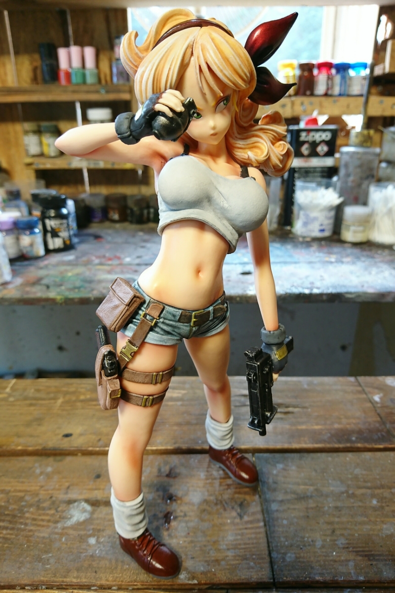 午餐重拍/龍珠/ GLLITER&GLAMOURS / PVC圖/定製油漆/ DRAGONBALL 原文:ランチ リペイント/ドラゴンボール/GLLITER&GLAMOURS/フィギュア/カスタムペイント/DRAGONBALL