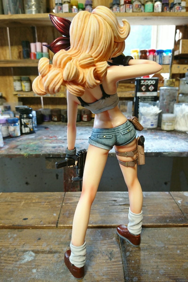 午餐重拍/龍珠/ GLLITER&GLAMOURS / PVC圖/定製油漆/ DRAGONBALL 原文:ランチ リペイント/ドラゴンボール/GLLITER&GLAMOURS/フィギュア/カスタムペイント/DRAGONBALL