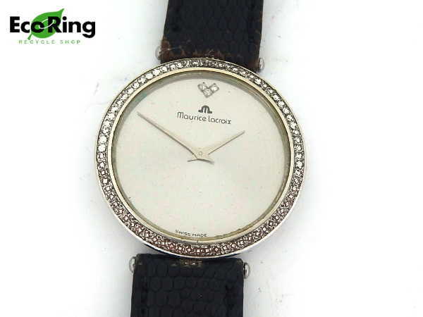 1日元垃圾產品Maurice Lacroix 32130石英男士手錶EF469    原文:1円 ジャンク品 モーリスラクロア 32130 クオーツ メンズ腕時計 EF469