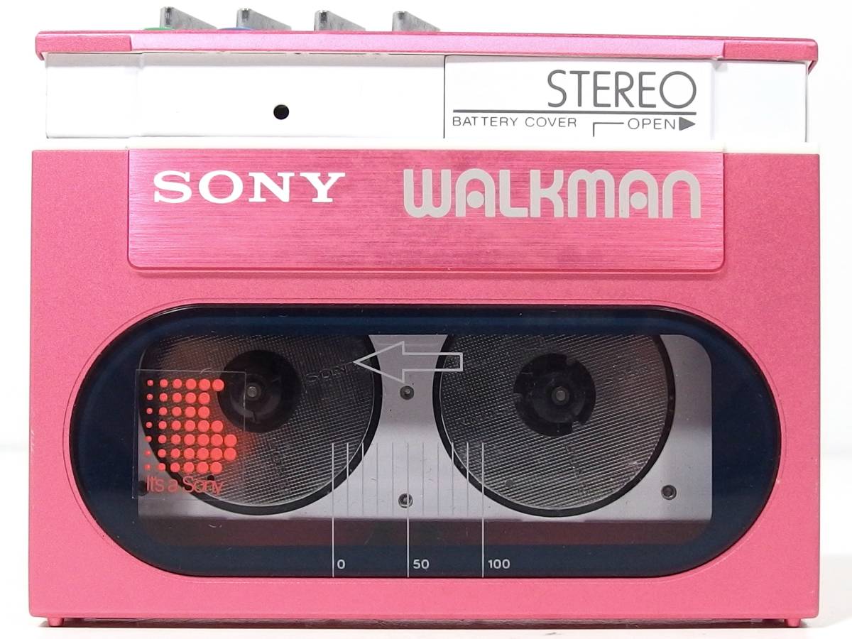 古董罕見？原裝盒耳機附SONY卡帶隨身聽WALKMAN“WM  -  20”不動產（可動聲音會做）到垃圾零件收藏    原文:アンティークレア?元箱ヘッドホン付 SONYカセットウォークマンWALKMAN「WM-20」 不動(可動音はします) ジャンク 部品取りコレクションに