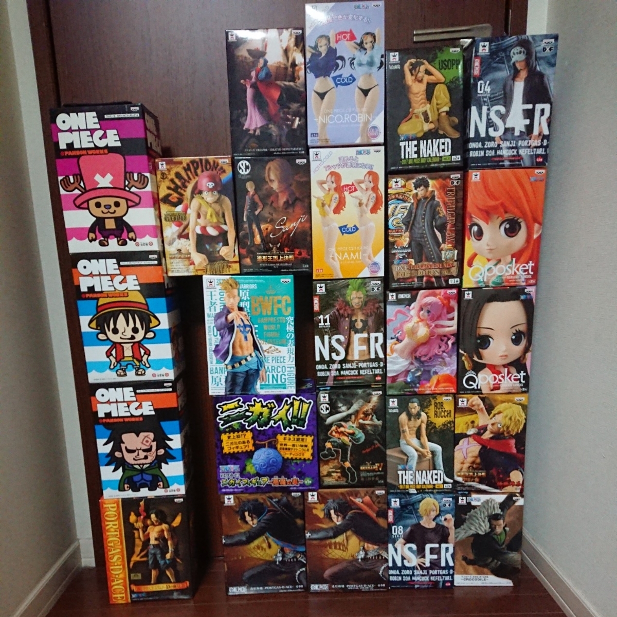     原文:ワンピース フィギュア Qposket NAMI&HANCOCK 造形王頂上決戦 JEANS FREAK 他 各種 大量 25体