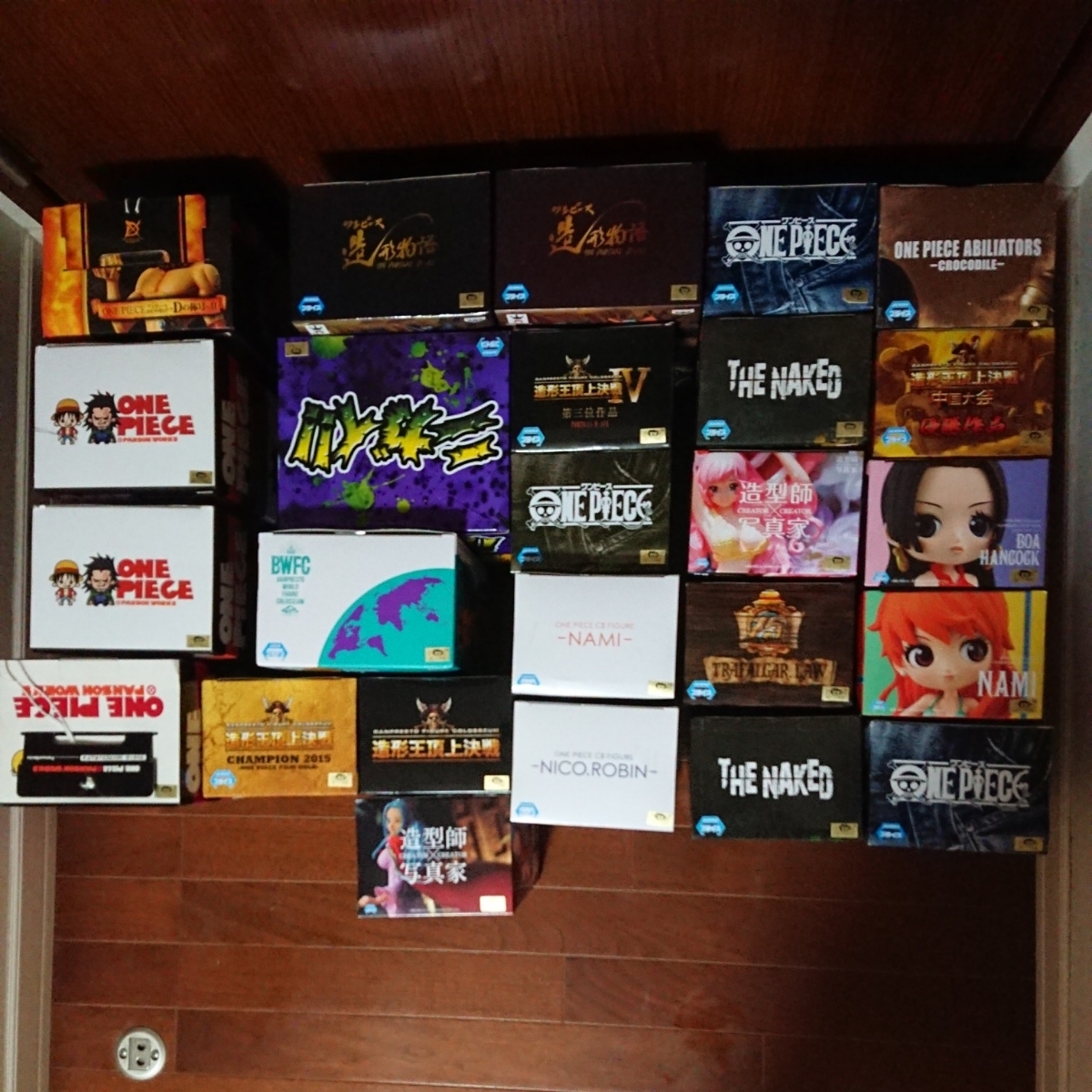     原文:ワンピース フィギュア Qposket NAMI&HANCOCK 造形王頂上決戦 JEANS FREAK 他 各種 大量 25体