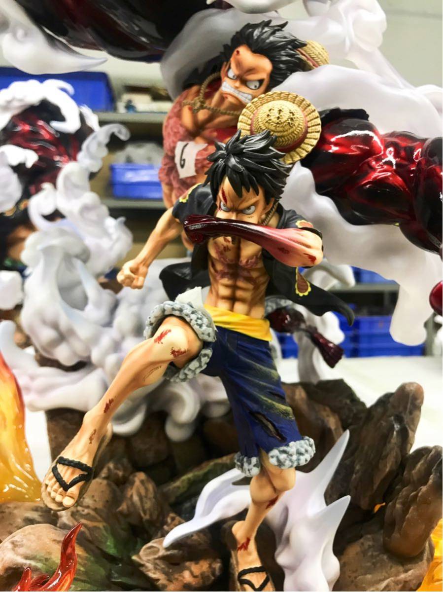 原文:【新品未開封】ワンピース フィギュア ギア4 ルフィ ガトリング 幻影メーカー正規品 シリアルナンバー付き 検索:リペイント改造 一品物