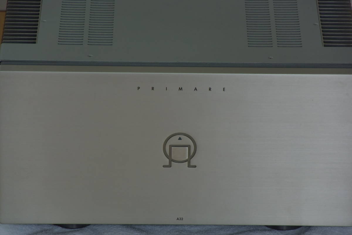    原文:大幅値下げ・競札に変更！ PRIMARE(プライマー) A32 現行品 デュアルモノ・ステレオ・パワーアンプ フロント：チタン 極上・美品
