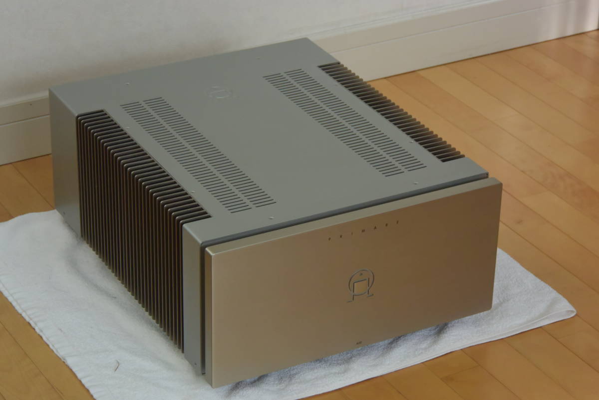     原文:大幅値下げ・競札に変更！ PRIMARE(プライマー) A32 現行品 デュアルモノ・ステレオ・パワーアンプ フロント：チタン 極上・美品