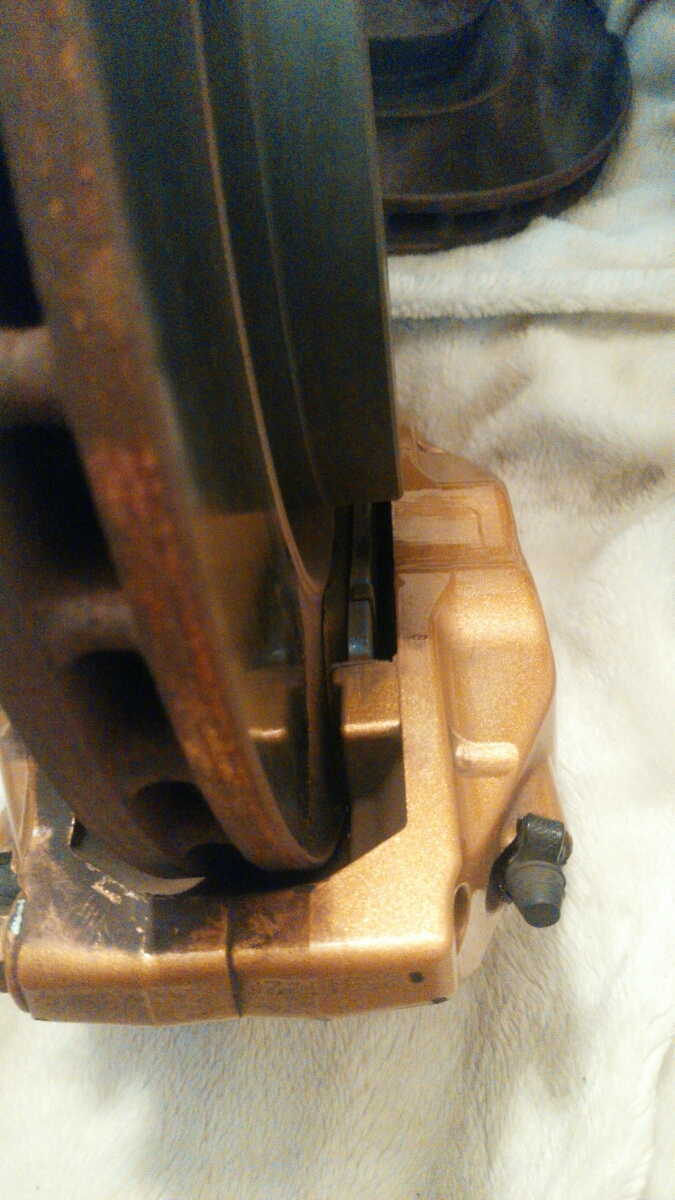     原文:インプレッサ　GDB F型 純正フロントブレーキ　ブレンボ　キャリパー ローター