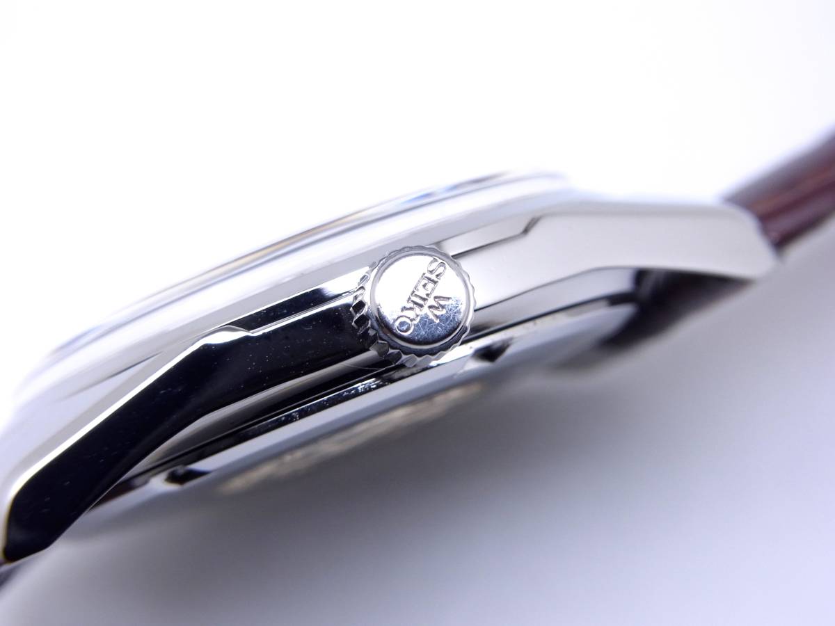  原文:GS 43999 グランドセイコー 35石 クロノメーター 手巻き 獅子メダリオン 美品 18-875-2