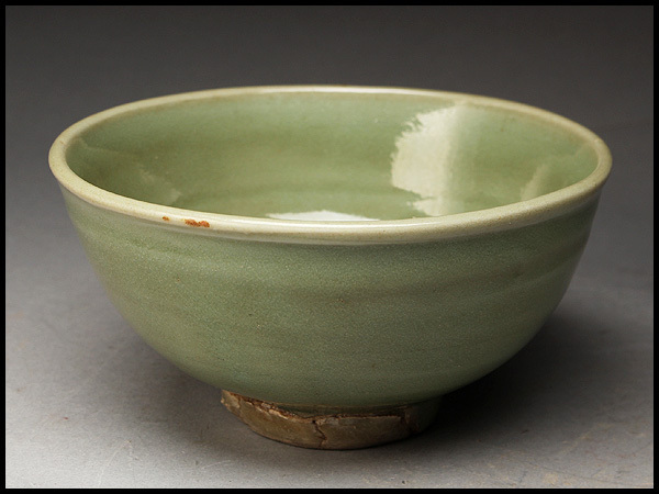     原文:CA473 時代物 龍泉窯青釉碗・青釉盞・青瓷碗・天龍寺青磁茶碗・天竜寺青磁碗☆中国古玩茶道具煎茶道具陶瓷器古美術