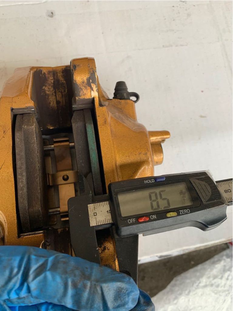 原文:インプレッサ GDB D型 STI ブレンボキャリパー前後セット 4POT.2POT