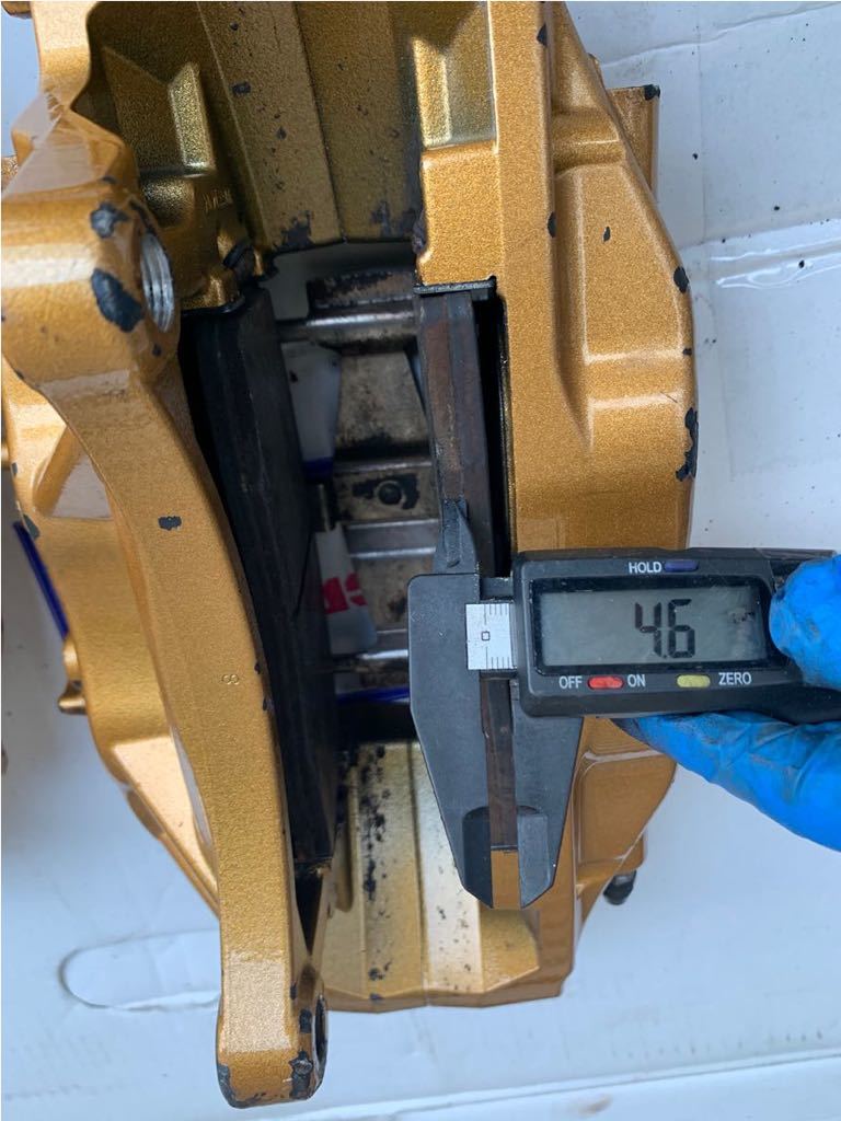 原文:インプレッサ GDB D型 STI ブレンボキャリパー前後セット 4POT.2POT