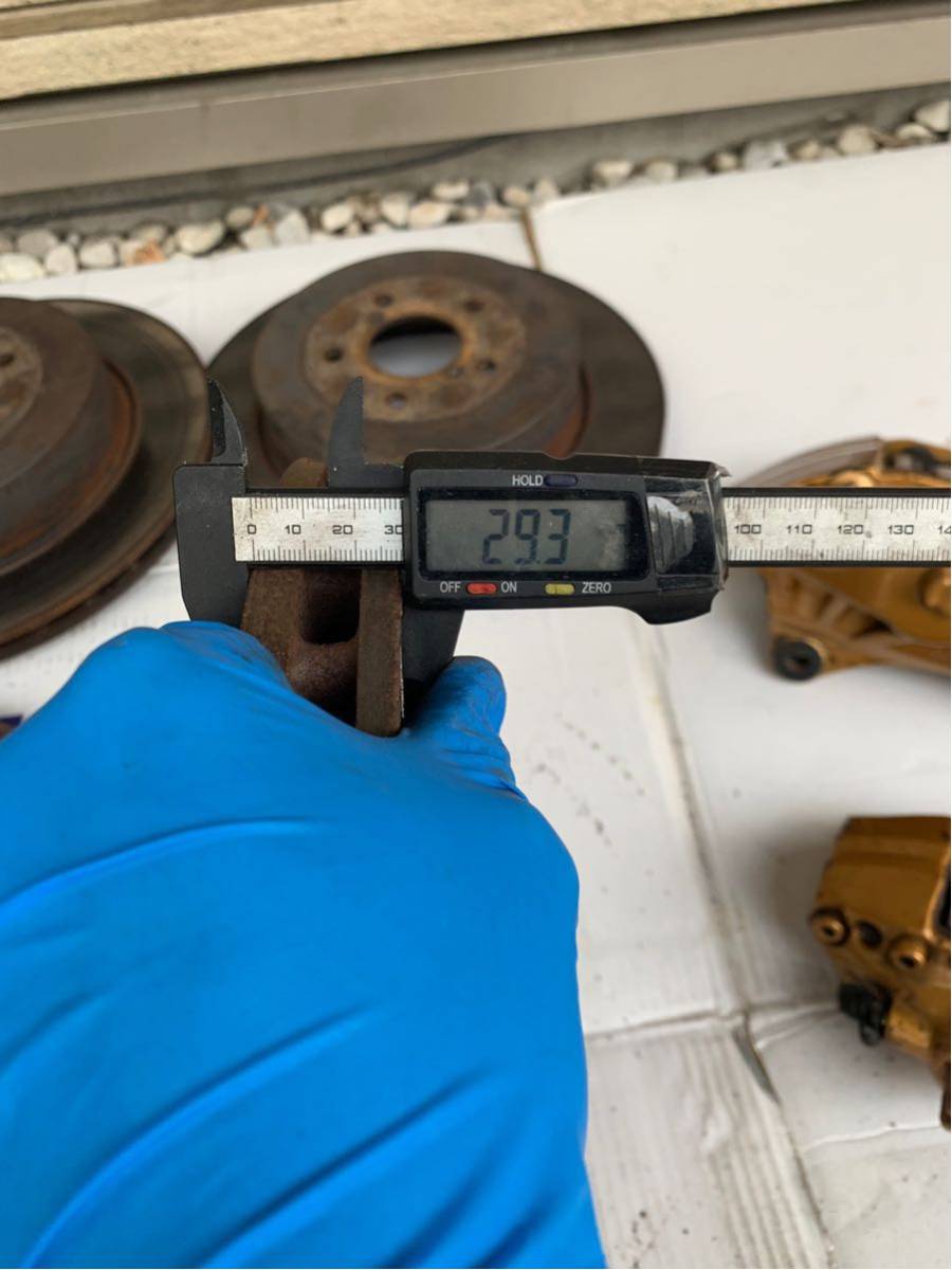 原文:インプレッサ GDB D型 STI ブレンボキャリパー前後セット 4POT.2POT