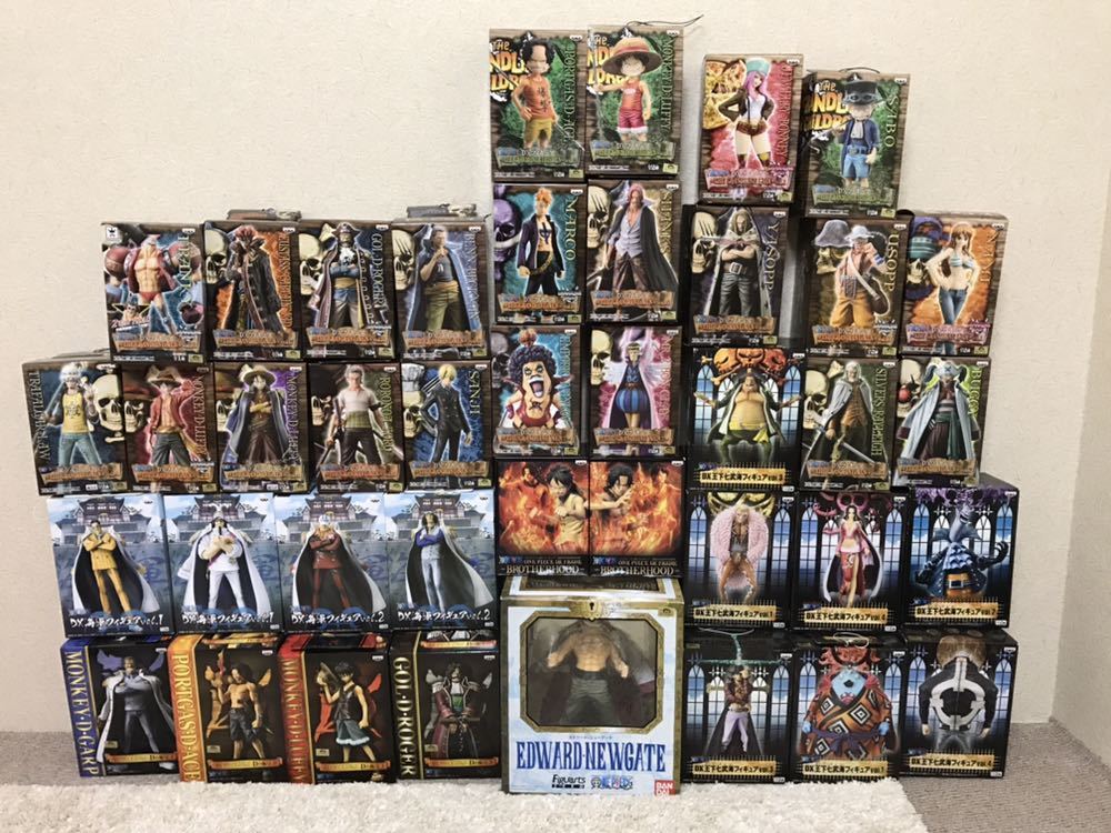 原文:ONE PIECEフィギュア DX 王下七武海 / 海軍大将 / Dの称号 / GRANDLIEN MEN / GRANDLINE LADY / 白ひげ 大量 まとめ売り