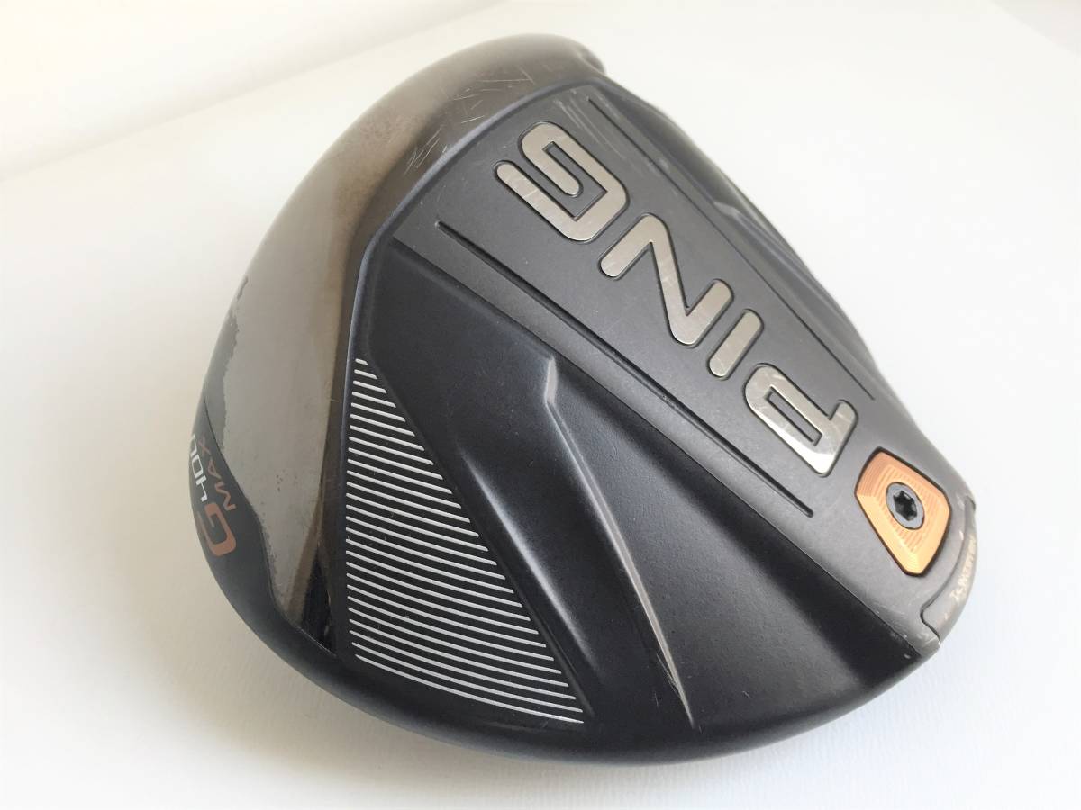 原文:訳あり ピン PING G400 MAX 10.5 ドライバー ヘッド 単体 日本仕様 ※拡大画像あり