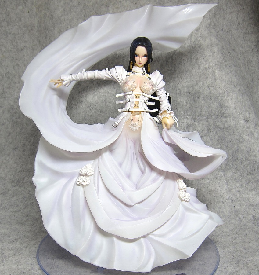     原文:ワンピース POP ボアハンコック ドレス リペイント改造 ナミ ハンコックニコロビンレイジュ