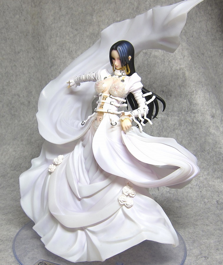     原文:ワンピース POP ボアハンコック ドレス リペイント改造 ナミ ハンコックニコロビンレイジュ