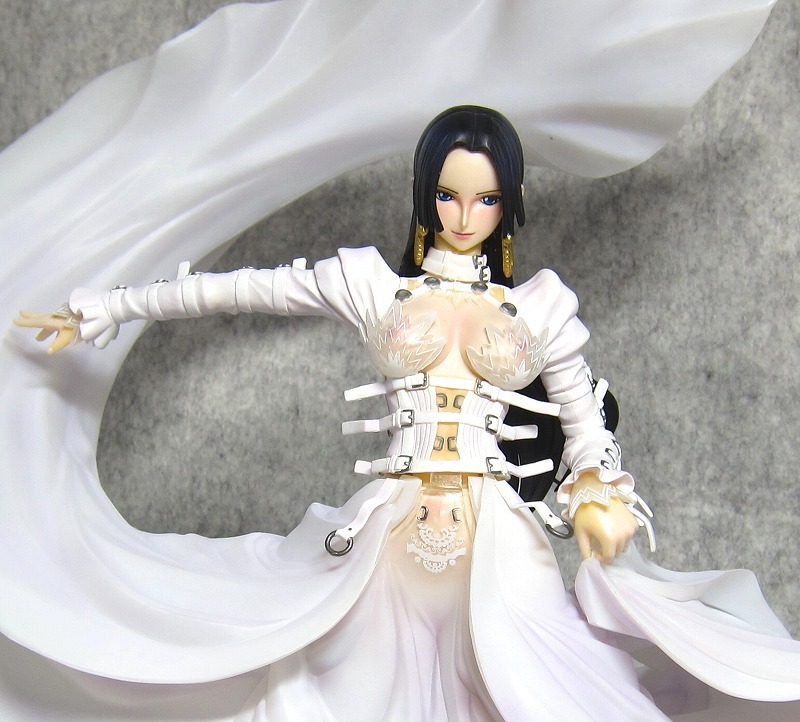     原文:ワンピース POP ボアハンコック ドレス リペイント改造 ナミ ハンコックニコロビンレイジュ