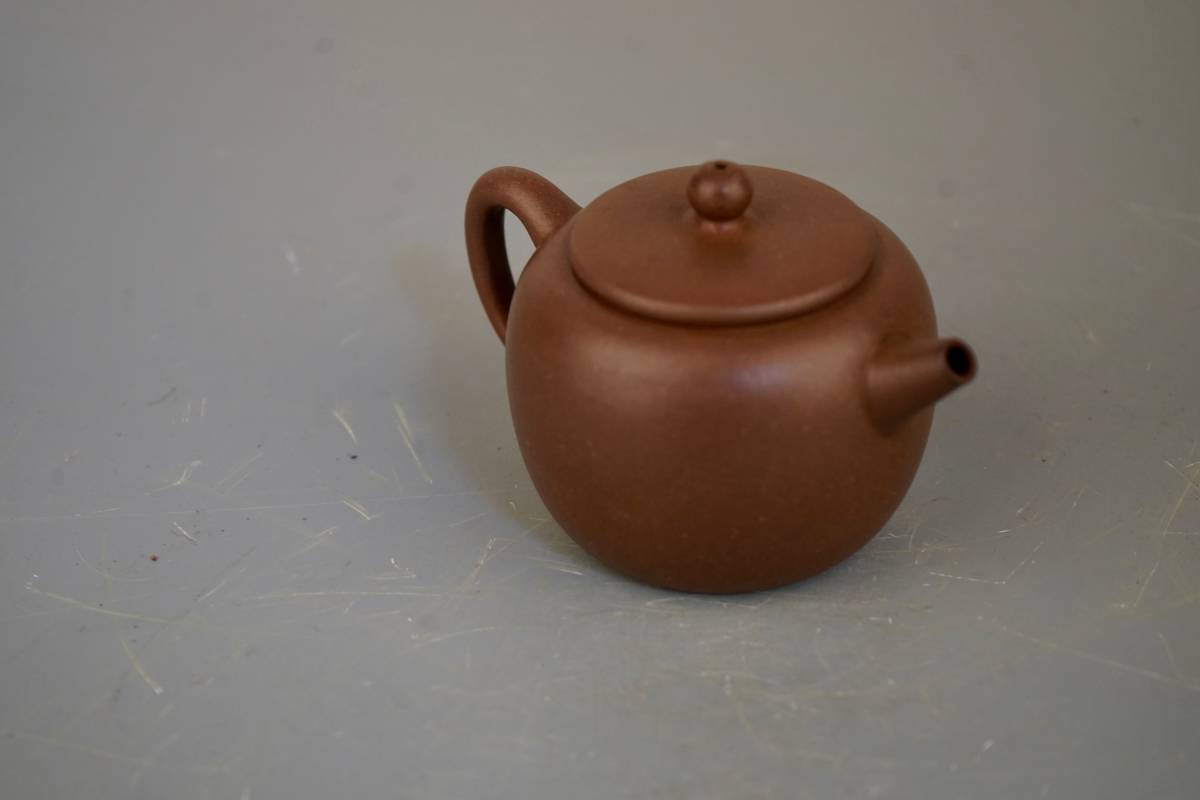 原文:煎茶道具 中国朱泥急須在銘