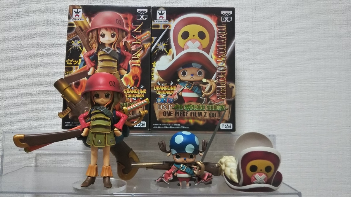 原文:ワンピース グランドラインメン他、FILM-Zシリーズ7体