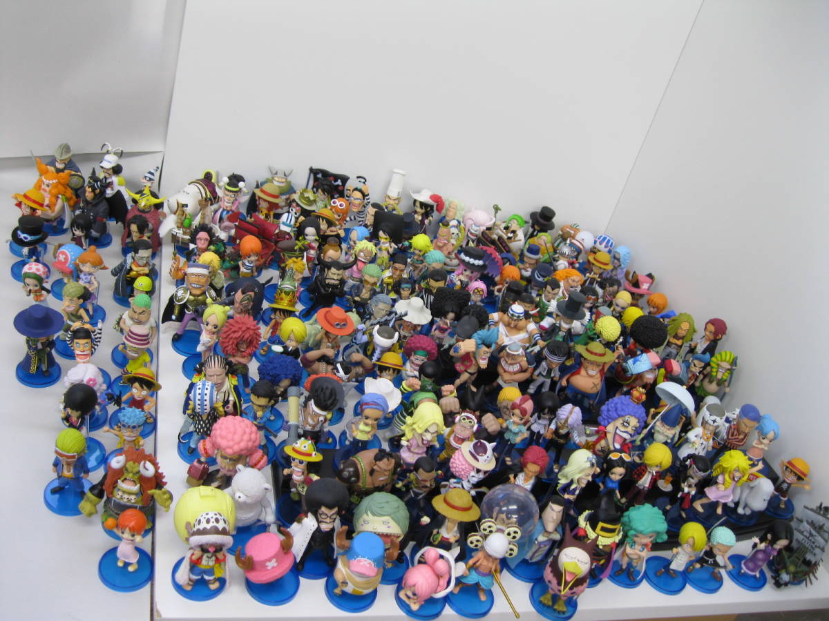     原文:ワンピース ワールドコレクタブル フィギュア 大量処分 ワーコレ ONE PIECE 開封 まとめ売り 中古 184体 ルフィ ゾロ エース ナミ ボア