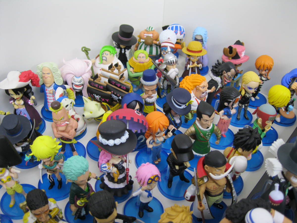     原文:ワンピース ワールドコレクタブル フィギュア 大量処分 ワーコレ ONE PIECE 開封 まとめ売り 中古 184体 ルフィ ゾロ エース ナミ ボア