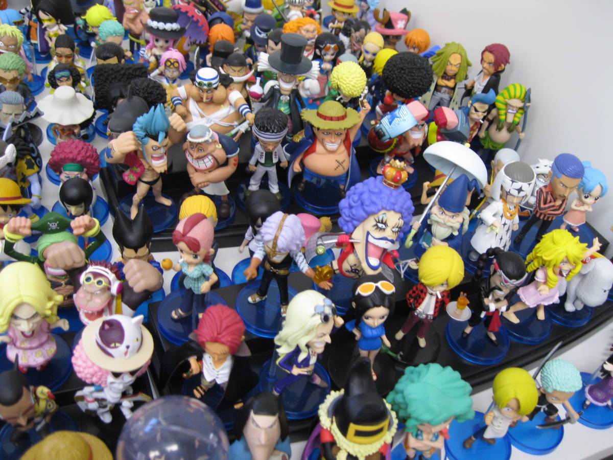     原文:ワンピース ワールドコレクタブル フィギュア 大量処分 ワーコレ ONE PIECE 開封 まとめ売り 中古 184体 ルフィ ゾロ エース ナミ ボア