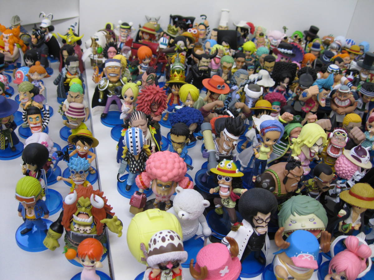     原文:ワンピース ワールドコレクタブル フィギュア 大量処分 ワーコレ ONE PIECE 開封 まとめ売り 中古 184体 ルフィ ゾロ エース ナミ ボア