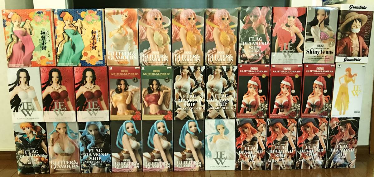     原文:ワンピースフィギュア未開封品50個まとめ売り