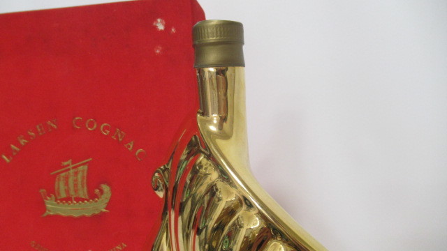 ☆古酒/未開栓 LARSEN ラーセン バイキングシップ ゴールド 700ml 1205g(重量)