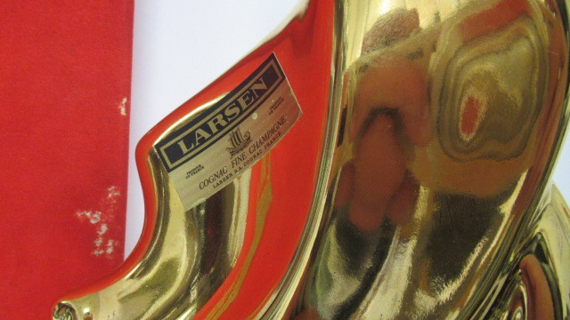 ☆古酒/未開栓 LARSEN ラーセン バイキングシップ ゴールド 700ml 1205g(重量)