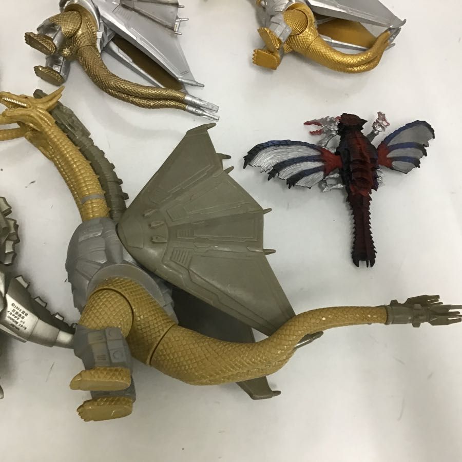 訳あり バンダイ ソフビ フィギュア メカゴジラ キングギドラ メカキングギドラ メガギラス