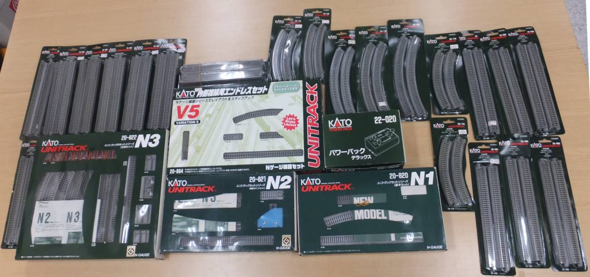 ▲1円~ Nゲージ KATO 鉄道模型 コントローラー レール 線路 ストラクチャー 等 まとめ 大量 セット ジャンク