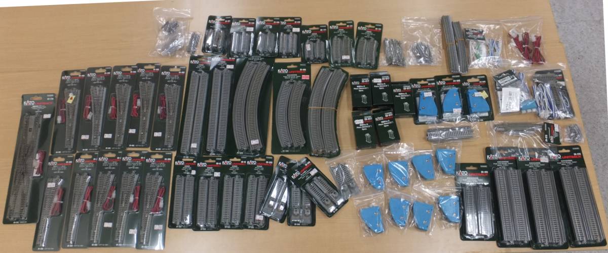 ▲1円~ Nゲージ KATO 鉄道模型 コントローラー レール 線路 ストラクチャー 等 まとめ 大量 セット ジャンク