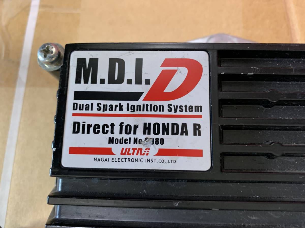 永井電子 ULTRA M.D.I.-DUAL TYPE-R用ダイレクトイグニッションシステム No.9980 廃盤 EK9 B16Bにて使用