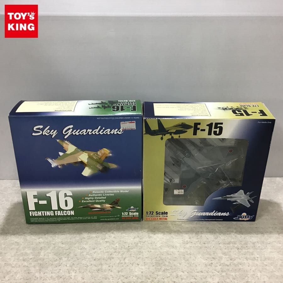 WittyWINGS 1/72 F-15 F-16 ファイティング ファルコン / ミニカー