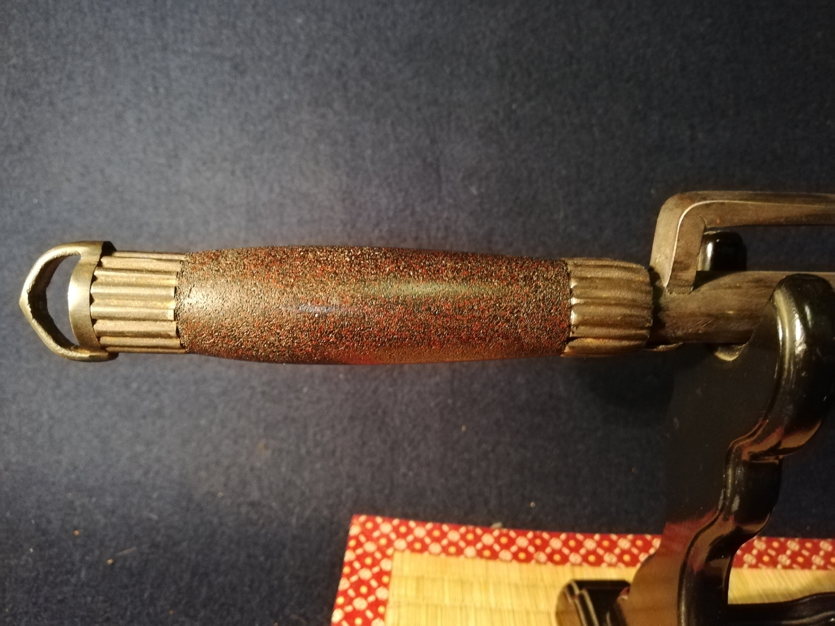 時代武具 鉄製十手 長さ43cm 脇差し 短刀 刀装具