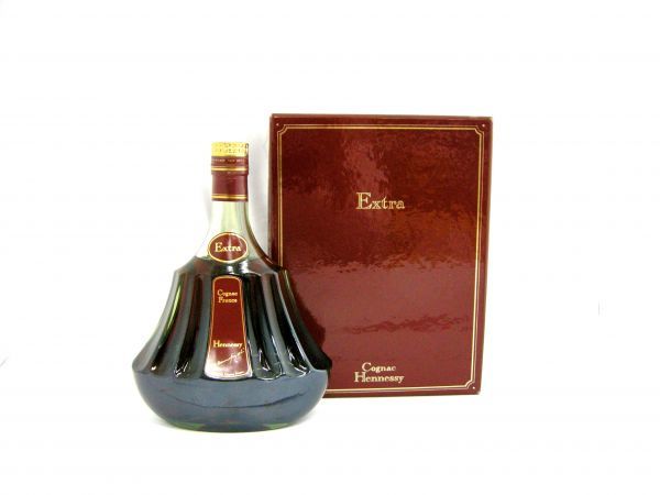 1000円~ 酒 Hennessy Extra ヘネシー エクストラ グリーンボトル 700ml 未開栓 箱付 G811