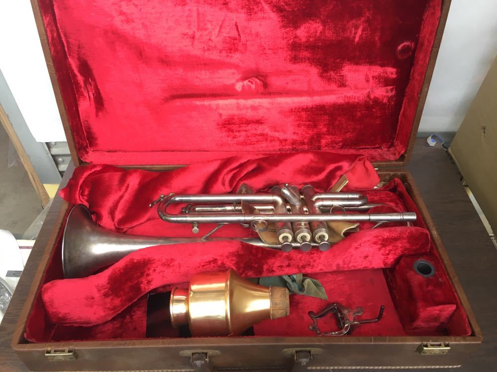 ジャンク 動作未確認 ブージー&ホークス トランペット Boosey Hawkes 607 楽器