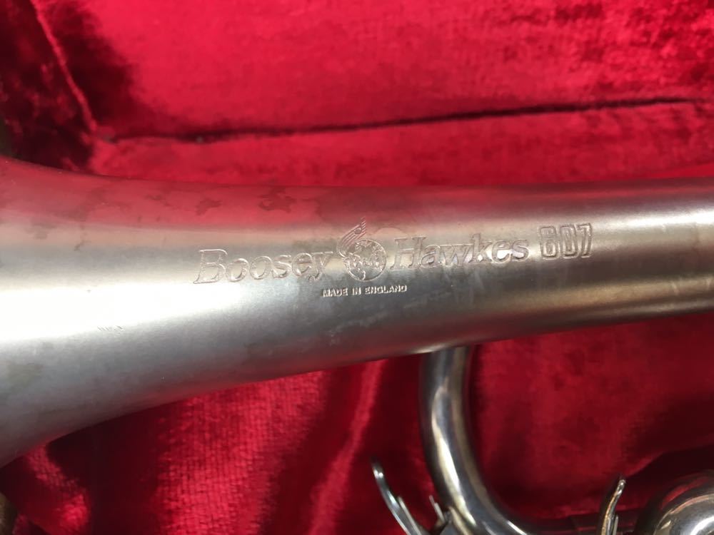 ジャンク 動作未確認 ブージー&ホークス トランペット Boosey Hawkes 607 楽器