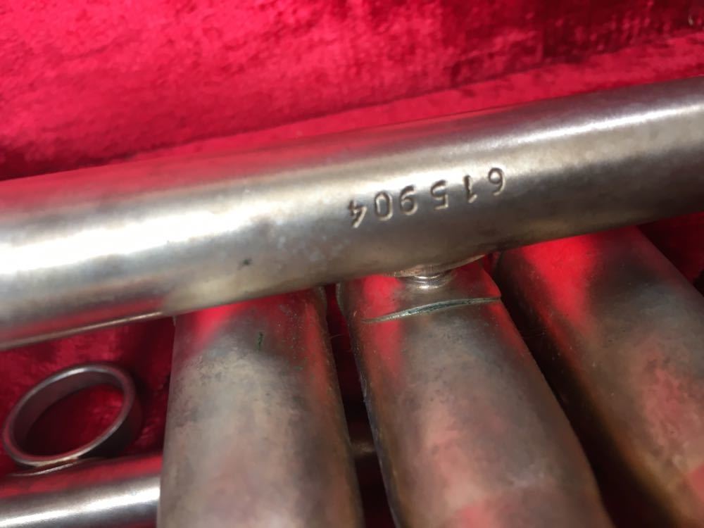 ジャンク 動作未確認 ブージー&ホークス トランペット Boosey Hawkes 607 楽器