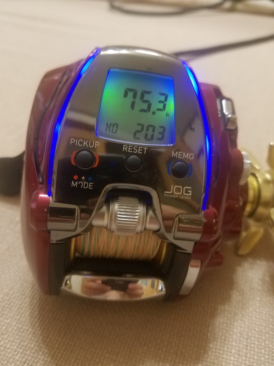 1円~DAIWA ☆SEABORG シーボー 300MT メガツイン 泳がせ 剛樹 リチウムバッテリー チェルマーレ ライト1000 150 500 アリゲーター100