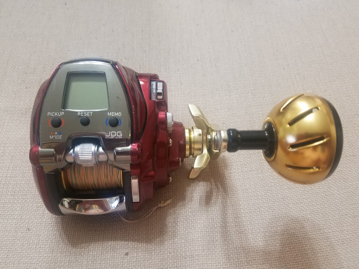 1円~DAIWA ☆SEABORG シーボー 300MT メガツイン 泳がせ 剛樹 リチウムバッテリー チェルマーレ ライト1000 150 500 アリゲーター100